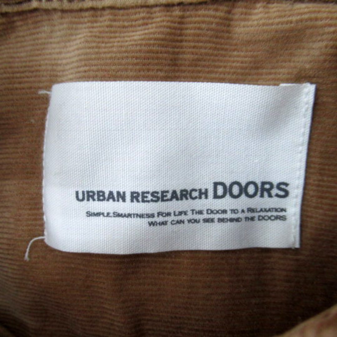 URBAN RESEARCH DOORS(アーバンリサーチドアーズ)のアーバンリサーチ ドアーズ コーデュロイシャツ カジュアルシャツ 長袖 ONE レディースのトップス(シャツ/ブラウス(長袖/七分))の商品写真