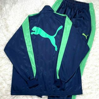 プーマ(PUMA)の美品プーマ　ジャージ上下セットアップ　トラックジャケット　トラックパンツ　Y2K(セット/コーデ)