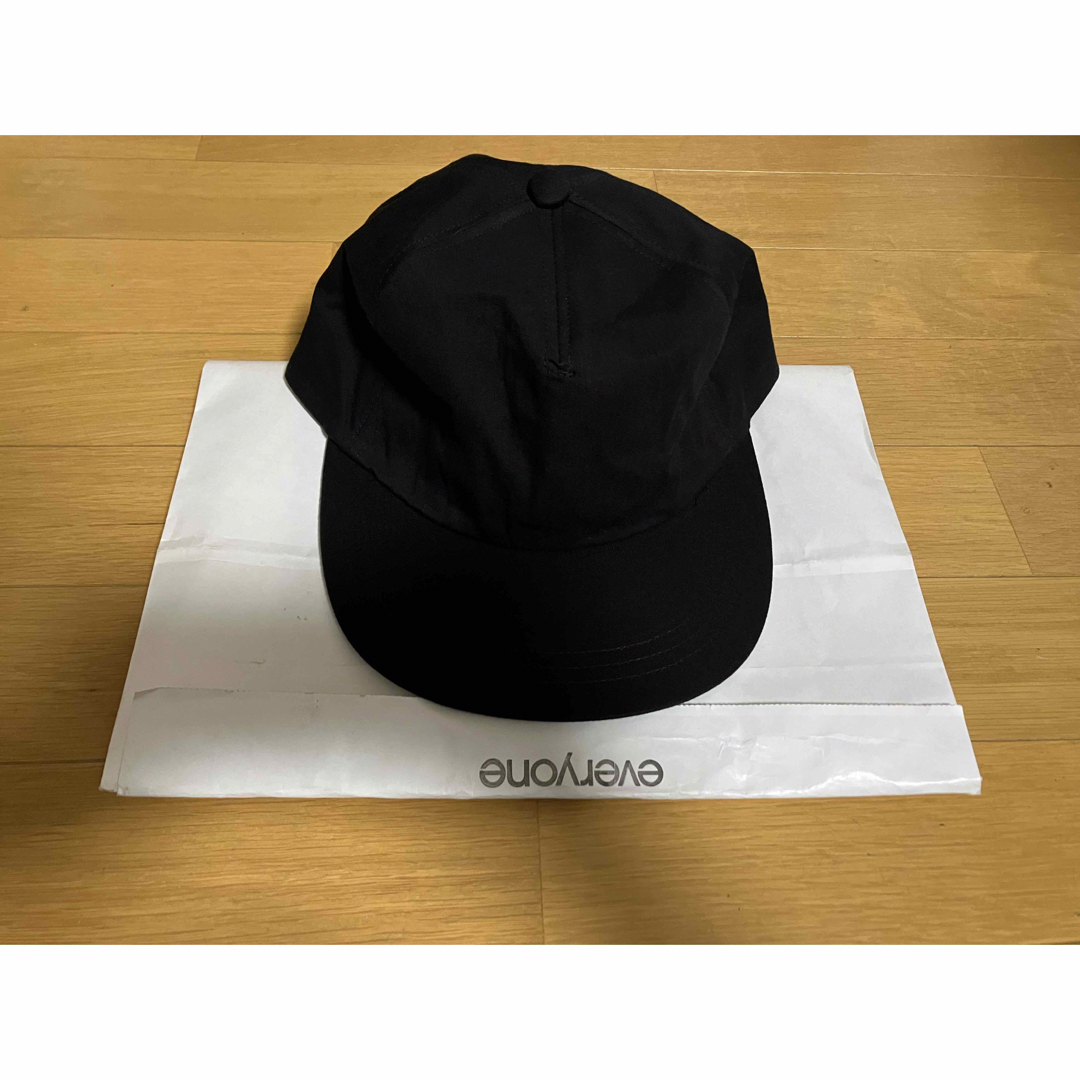 1LDK SELECT(ワンエルディーケーセレクト)の新品未試着everyone cotton baseball cap BLACK メンズの帽子(キャップ)の商品写真