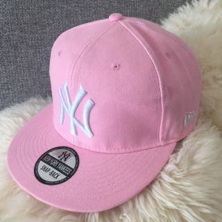 ニューエラー(NEW ERA)のニューエラ♡パステルピンクキャップ(キャップ)