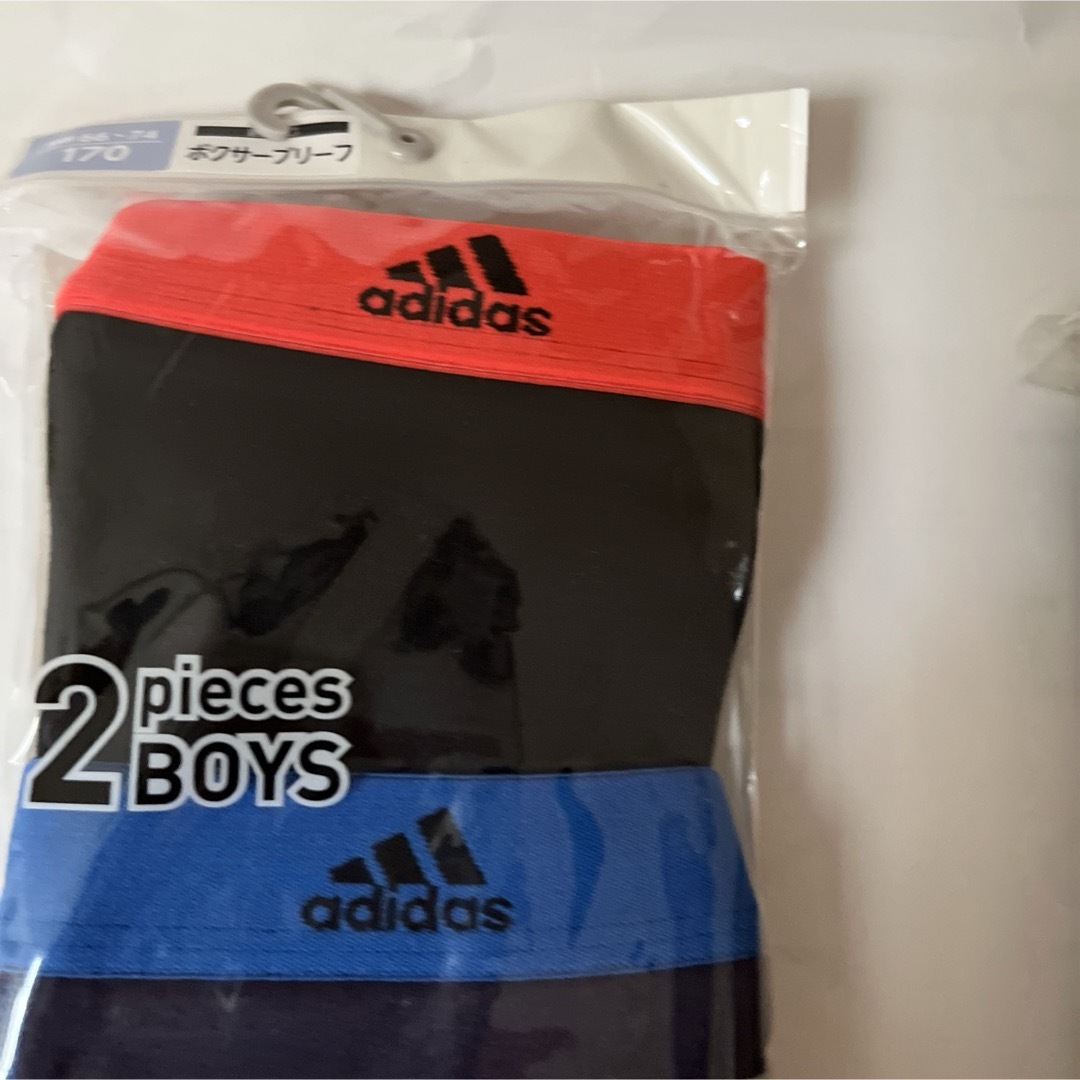 adidas(アディダス)の新品アディダス　ボクサーパンツ　170cm キッズ/ベビー/マタニティのキッズ服男の子用(90cm~)(下着)の商品写真