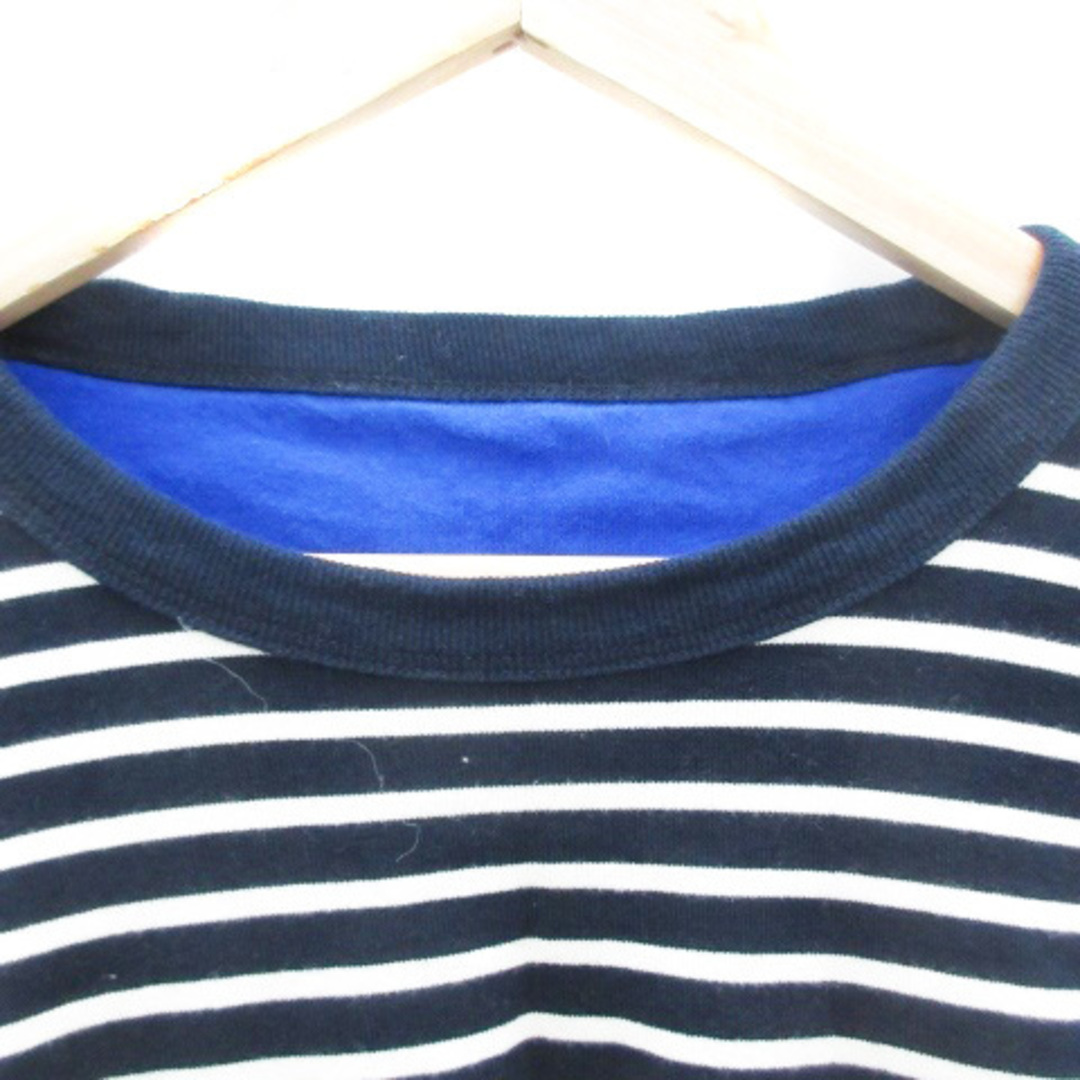 BAYFLOW(ベイフロー)のベイフロー BAYFLOW カットソー 長袖 ボーダー柄 3 紺 白 メンズのトップス(Tシャツ/カットソー(七分/長袖))の商品写真