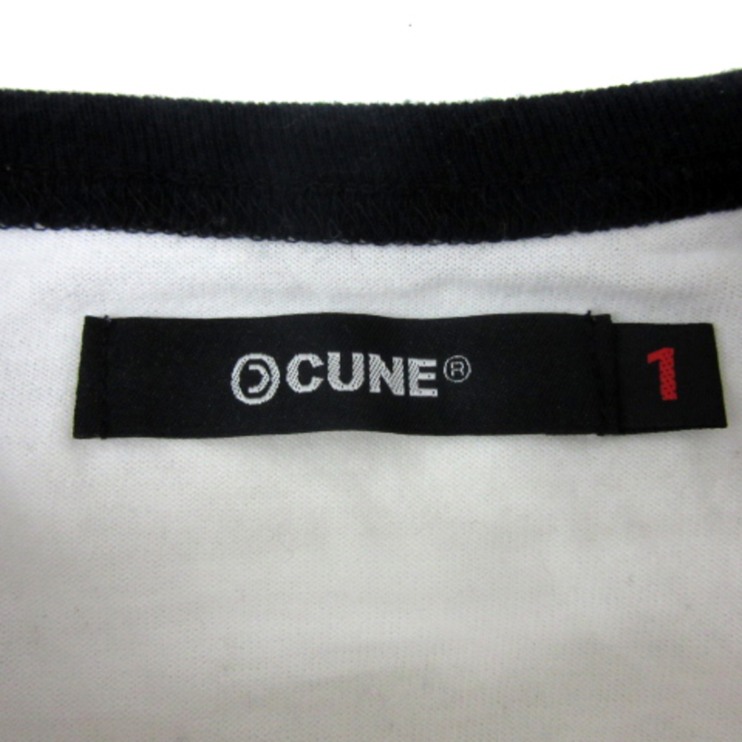 CUNE(キューン)のキューン CUNE Tシャツ カットソー 七分袖 プリント 1 黒 ブラック  レディースのトップス(その他)の商品写真