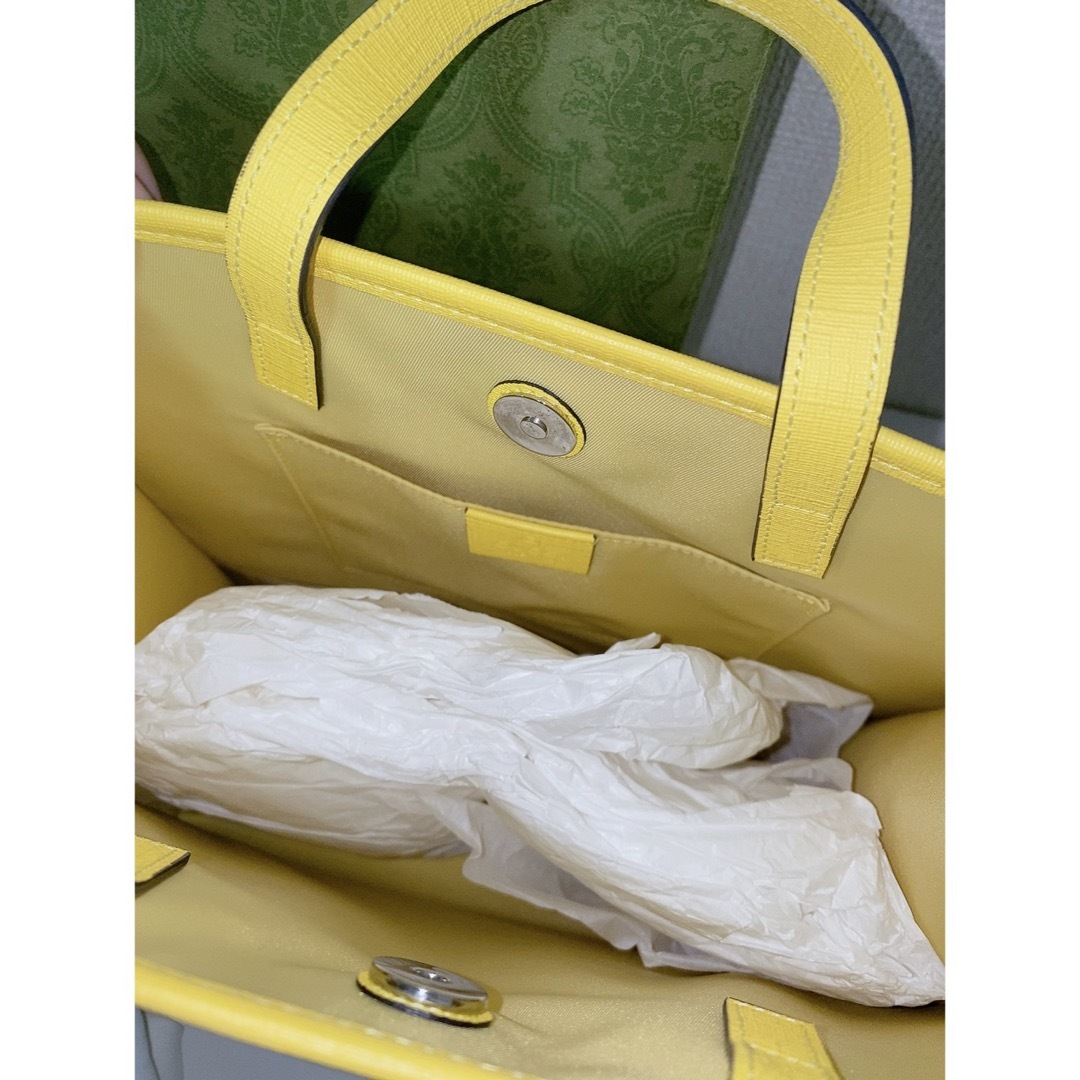 Gucci(グッチ)のGUCCI　グッチ　チルドレンズハートプリントトート レディースのバッグ(トートバッグ)の商品写真