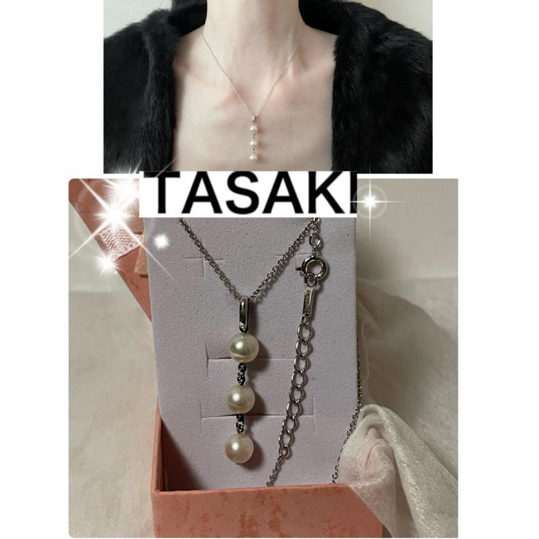 TASAKI - 田崎真珠ネックレス 3連パール お上品 レアーの通販 by TASAKI - 田崎真珠ネックレス 3連パール お上品 レアーの通販 by