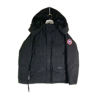 カナダグース(CANADA GOOSE)の★CANADA GOOSE カナダグース CA01201 kamloops カムループス ダウンジャケット ブラック sizeXS(ダウンジャケット)