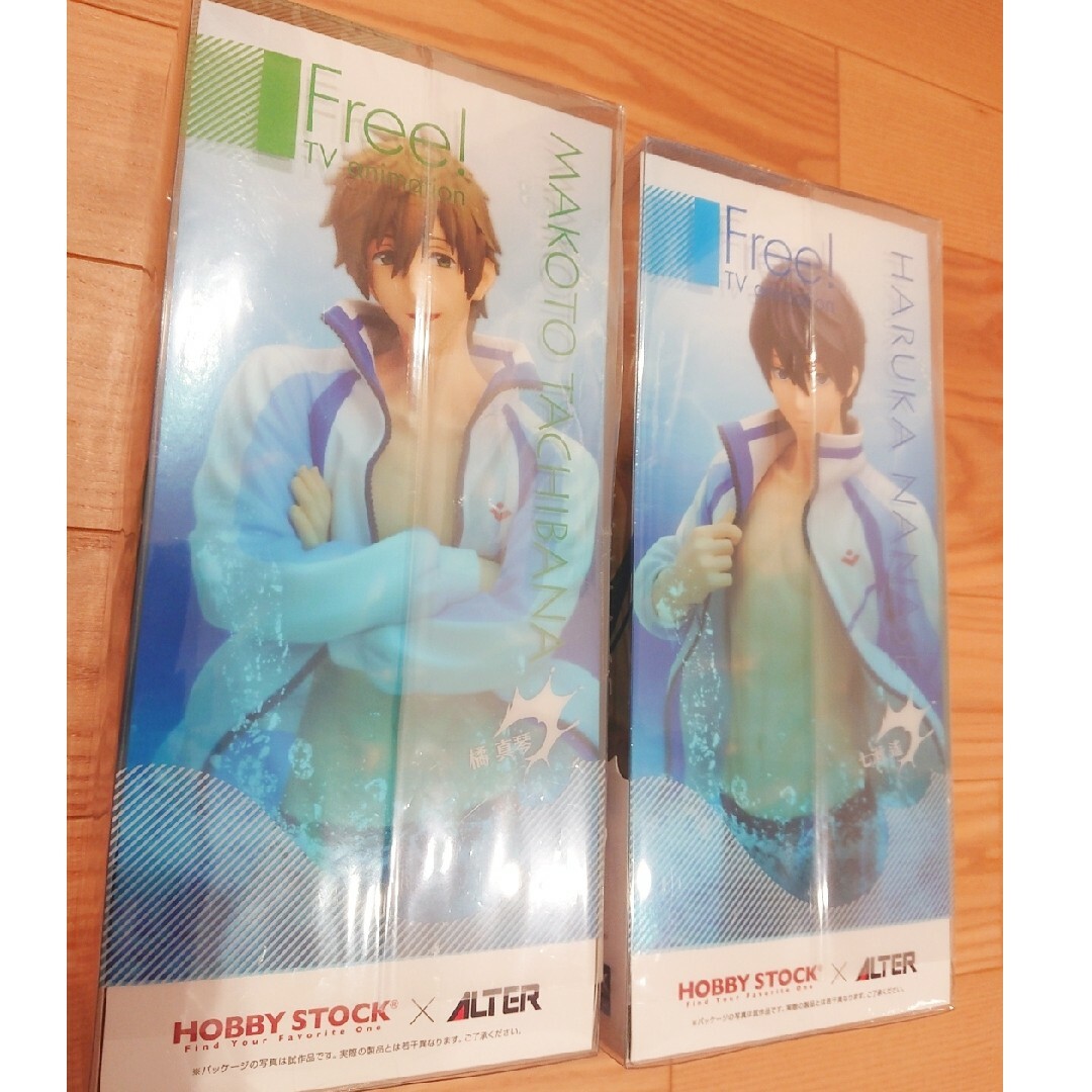 ALTER - 新品 アルター Free! 橘真琴・七瀬遙 1/8スケールフィギュア