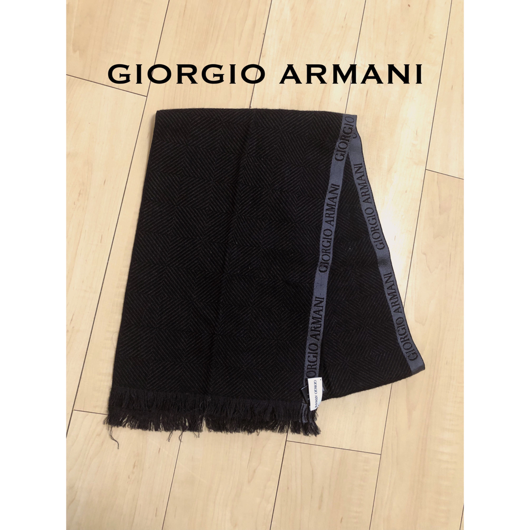 Giorgio Armani(ジョルジオアルマーニ)のGIORGIO ARMANIマフラー メンズのファッション小物(マフラー)の商品写真