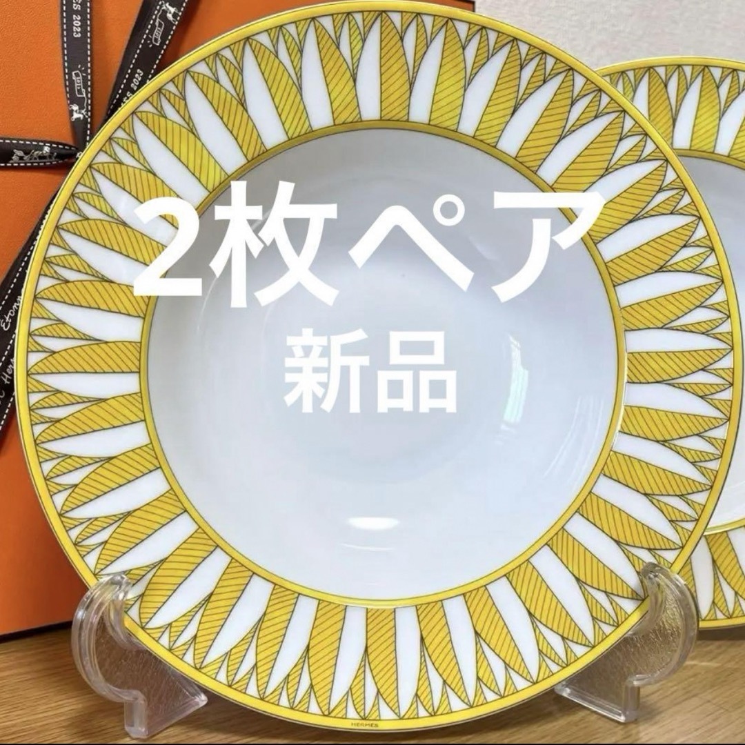 Hermes - 【新品】エルメス ソレイユ ドゥ エルメス お皿 パスタ ...