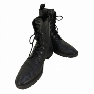 ZARA - ZARA Vibram レザーチェルシーアンクルブーツ ビブラム サイズ