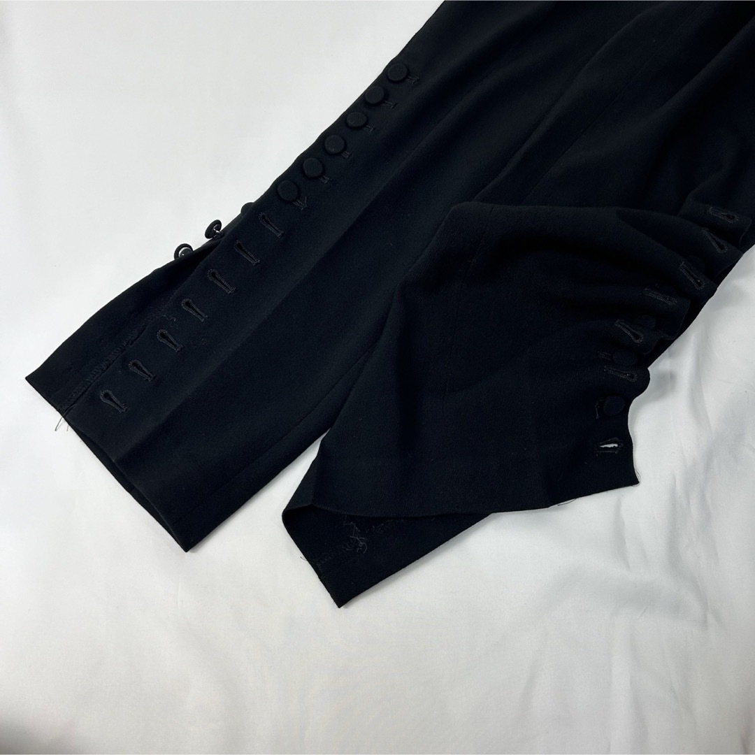 Jean-Paul GAULTIER(ジャンポールゴルチエ)の【激レア】ジャンポールゴルチエオム 裾ボタンウールパンツ メンズのパンツ(その他)の商品写真