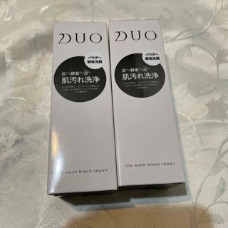 デュオ(DUO)のDUO  ザウォッシュブラックリペア　新品未開封(洗顔料)