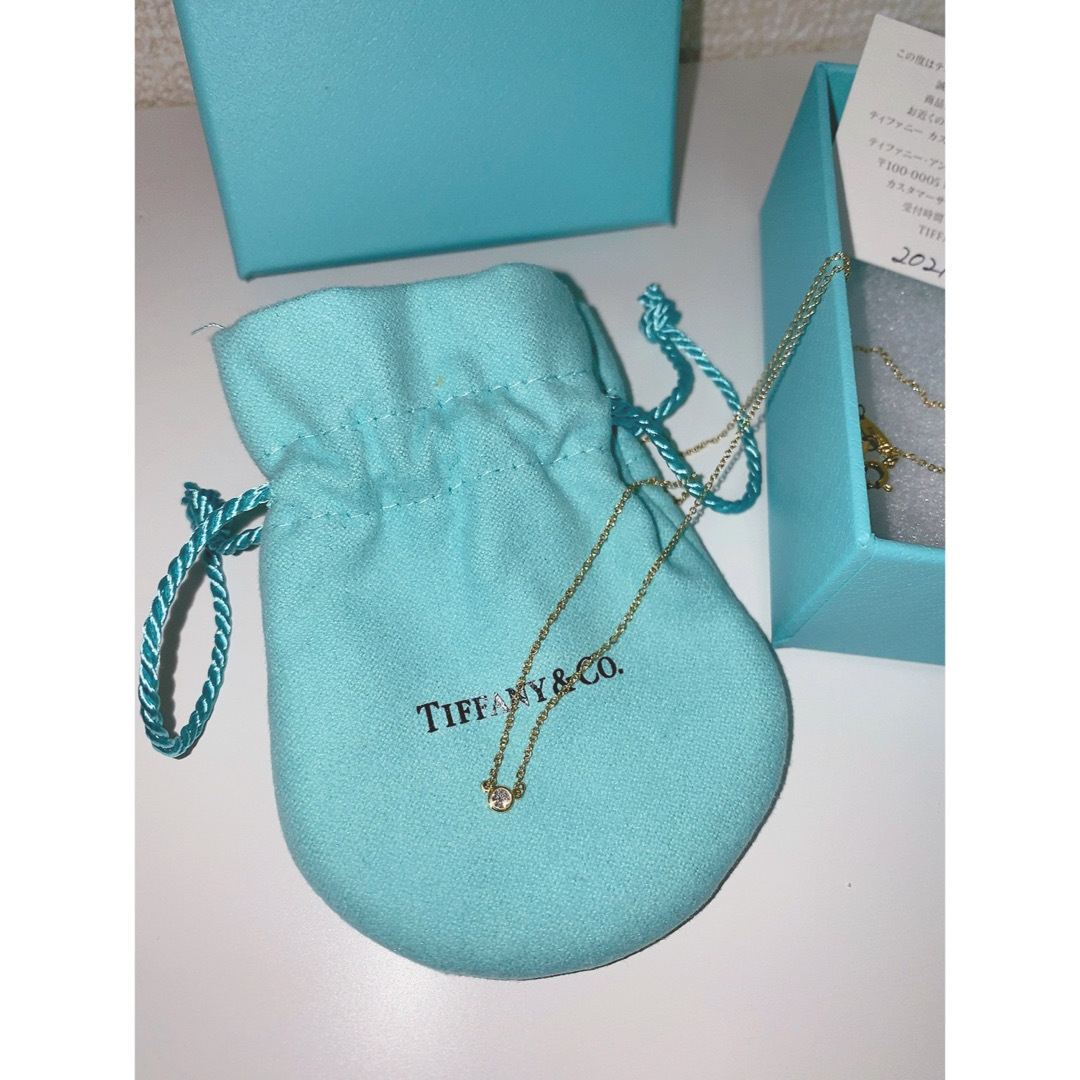 Tiffany & Co.(ティファニー)のTiffany シングルダイヤモンド イエローゴールド レディースのアクセサリー(ネックレス)の商品写真