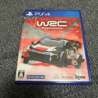 プレイステーション4(PlayStation4)の【美品】PS4 WRCジェネレーションズ　PS5アップグレード対応(家庭用ゲームソフト)