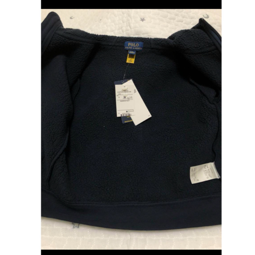 POLO RALPH LAUREN(ポロラルフローレン)の新品未使用 POLO ラルフローレン パーカー ボアコート キッズ/ベビー/マタニティのキッズ服男の子用(90cm~)(ジャケット/上着)の商品写真