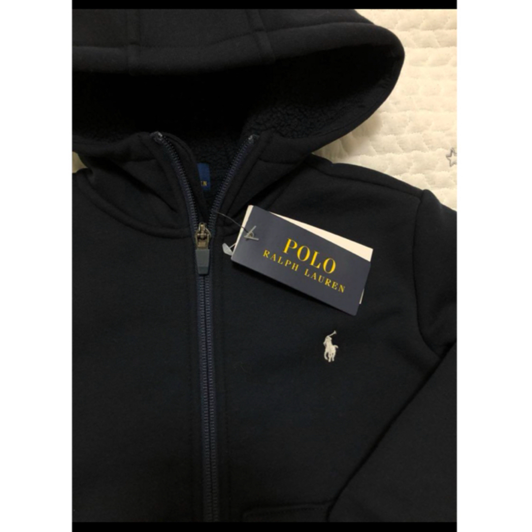 POLO RALPH LAUREN(ポロラルフローレン)の新品未使用 POLO ラルフローレン パーカー ボアコート キッズ/ベビー/マタニティのキッズ服男の子用(90cm~)(ジャケット/上着)の商品写真