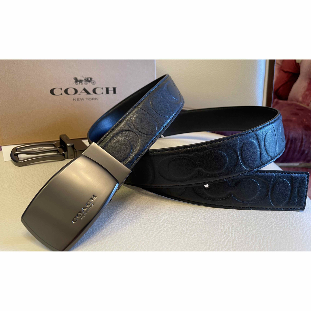 COACH - 限定価格コーチ3点セットレザーリバーシブルフリーサイズ