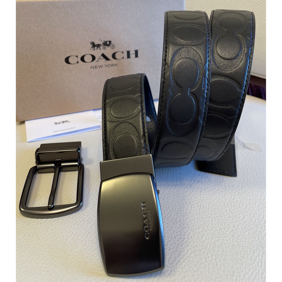 COACH - 限定価格コーチ3点セットレザーリバーシブルフリーサイズ
