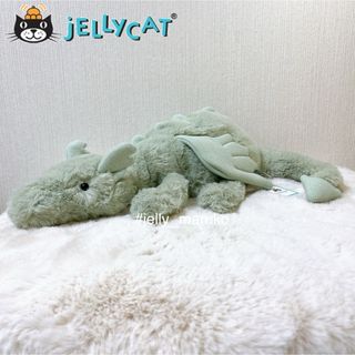 ジェリーキャット(JELLY CAT)の【新品】  セージ ドラゴン ぬいぐるみ  ジェリーキャット jellycat(ぬいぐるみ)