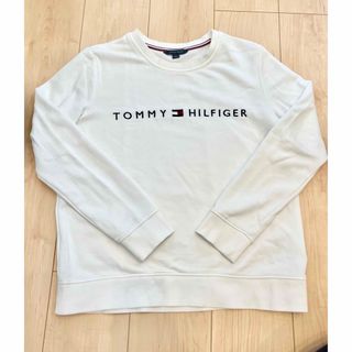 トミーヒルフィガー(TOMMY HILFIGER)のトミーヒルフィガー　スウェット　トレーナー　レディース　M(トレーナー/スウェット)