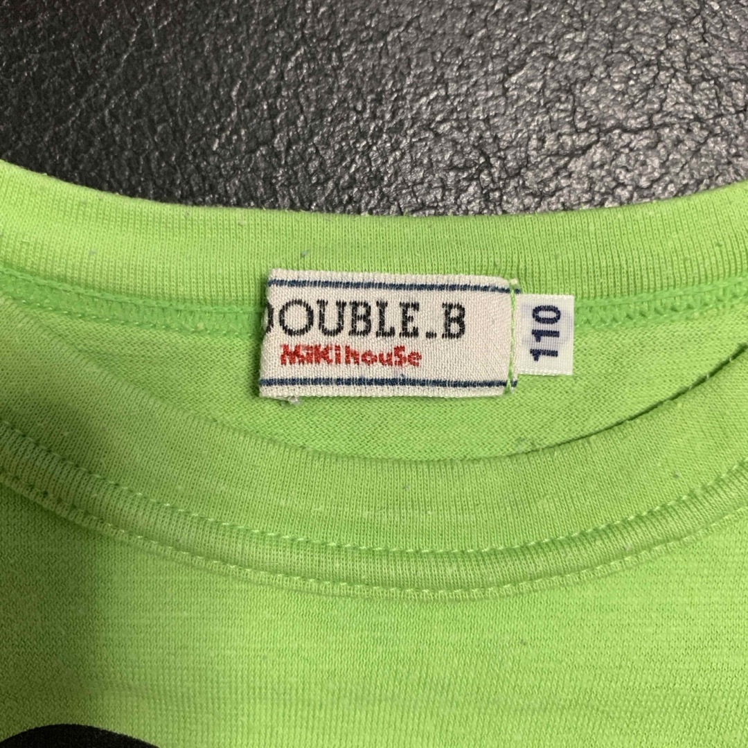 DOUBLE.B(ダブルビー)のDOUBLE. B  Tシャツ  110サイズ キッズ/ベビー/マタニティのキッズ服男の子用(90cm~)(Tシャツ/カットソー)の商品写真