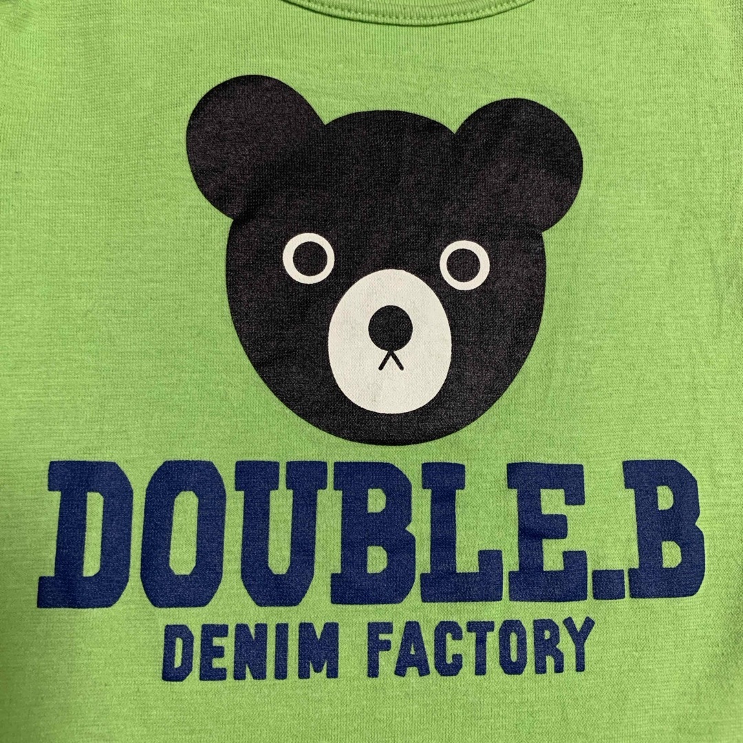 DOUBLE.B(ダブルビー)のDOUBLE. B  Tシャツ  110サイズ キッズ/ベビー/マタニティのキッズ服男の子用(90cm~)(Tシャツ/カットソー)の商品写真