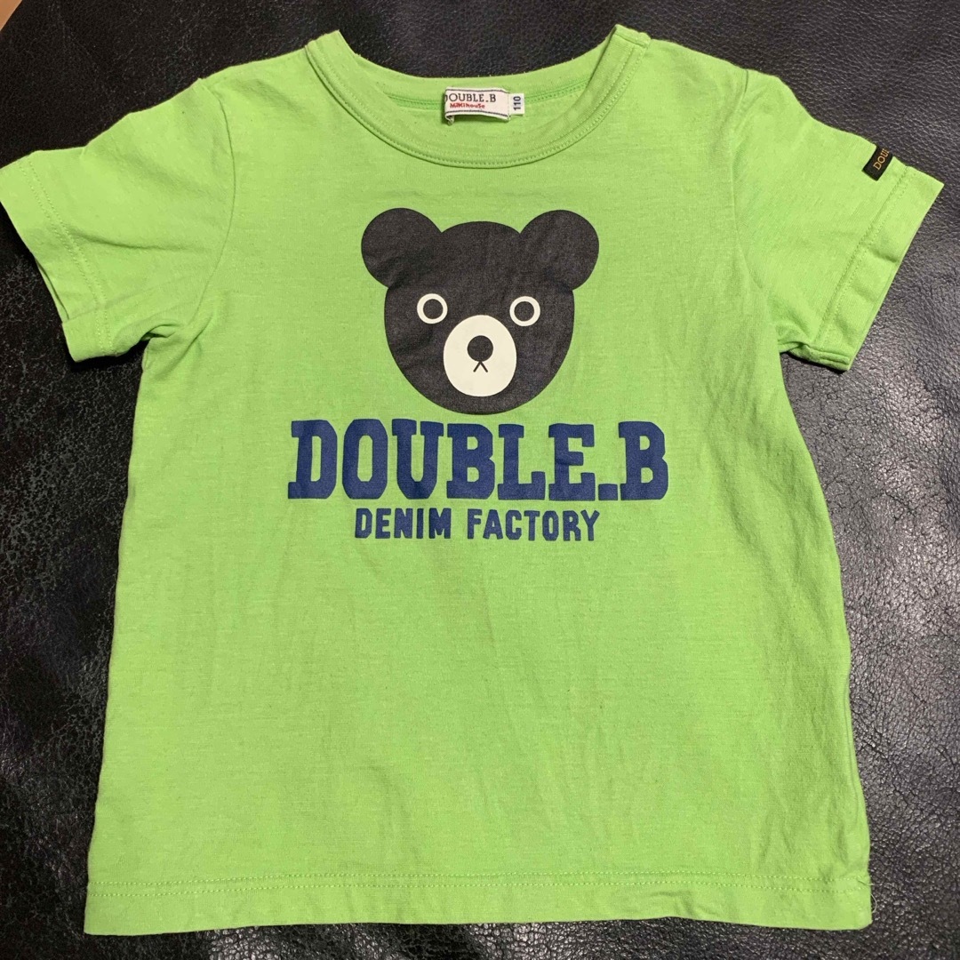 DOUBLE.B(ダブルビー)のDOUBLE. B  Tシャツ  110サイズ キッズ/ベビー/マタニティのキッズ服男の子用(90cm~)(Tシャツ/カットソー)の商品写真