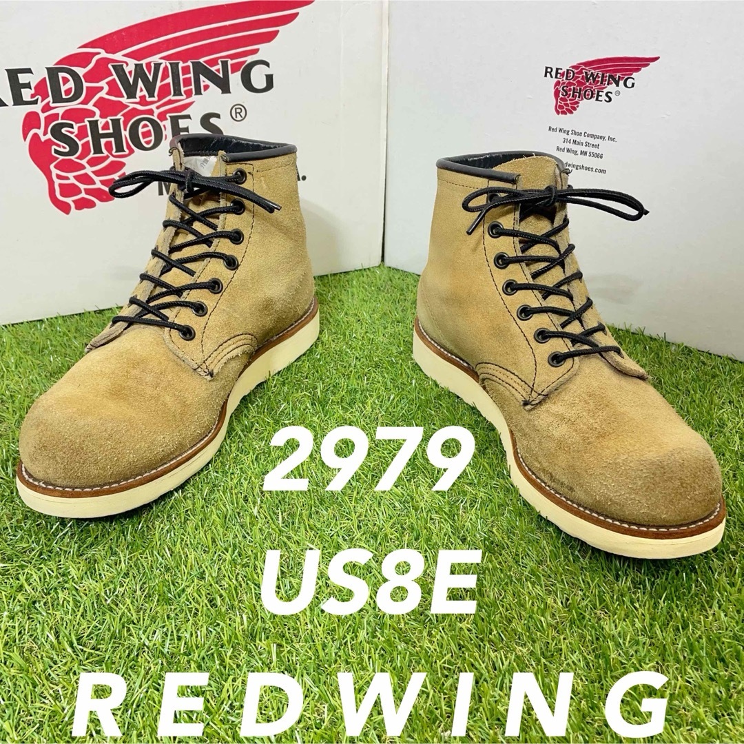 REDWING(レッドウィング)の【安心品質0195】2979レッドウイング最高峰ブーツ8E送料込26-27cm メンズの靴/シューズ(ブーツ)の商品写真