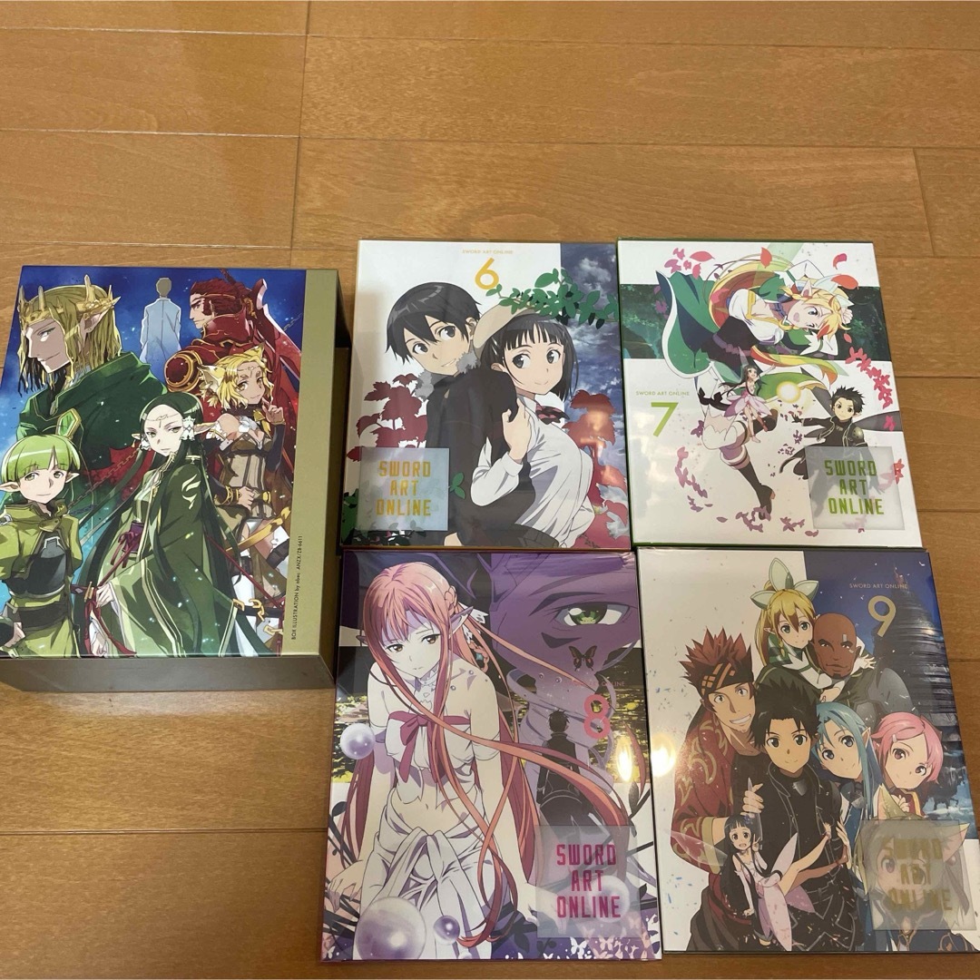 ソードアートオンライン　DVDBOX一期　6から9一期