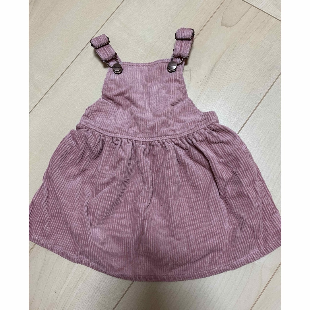 ZARA KIDS(ザラキッズ)のZARA コーデュロイ　サロペットスカート キッズ/ベビー/マタニティのベビー服(~85cm)(スカート)の商品写真