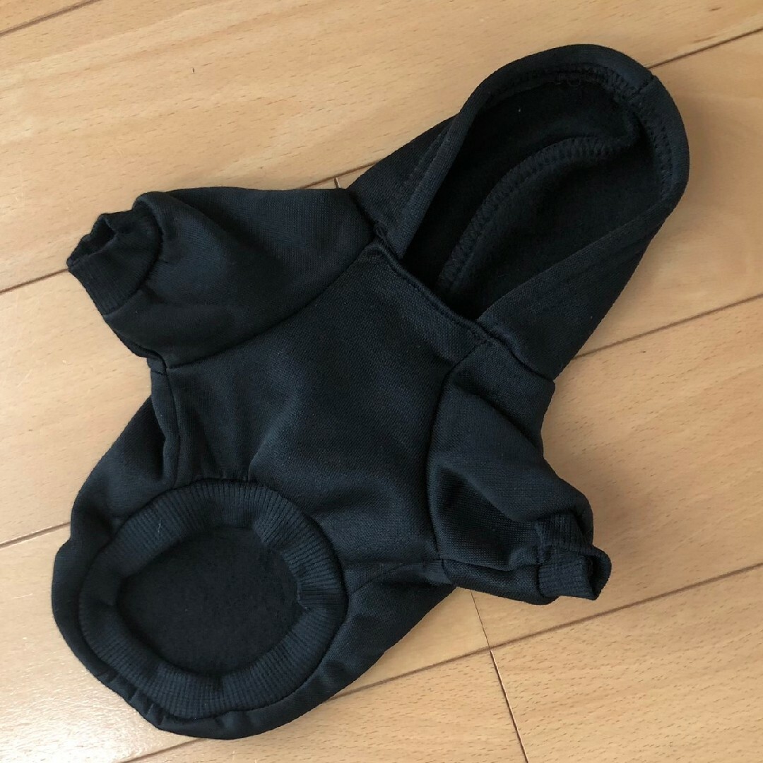 新品 犬服 2色セット 伸縮性あり 裏起毛パーカー裏起毛であったかい その他のペット用品(犬)の商品写真