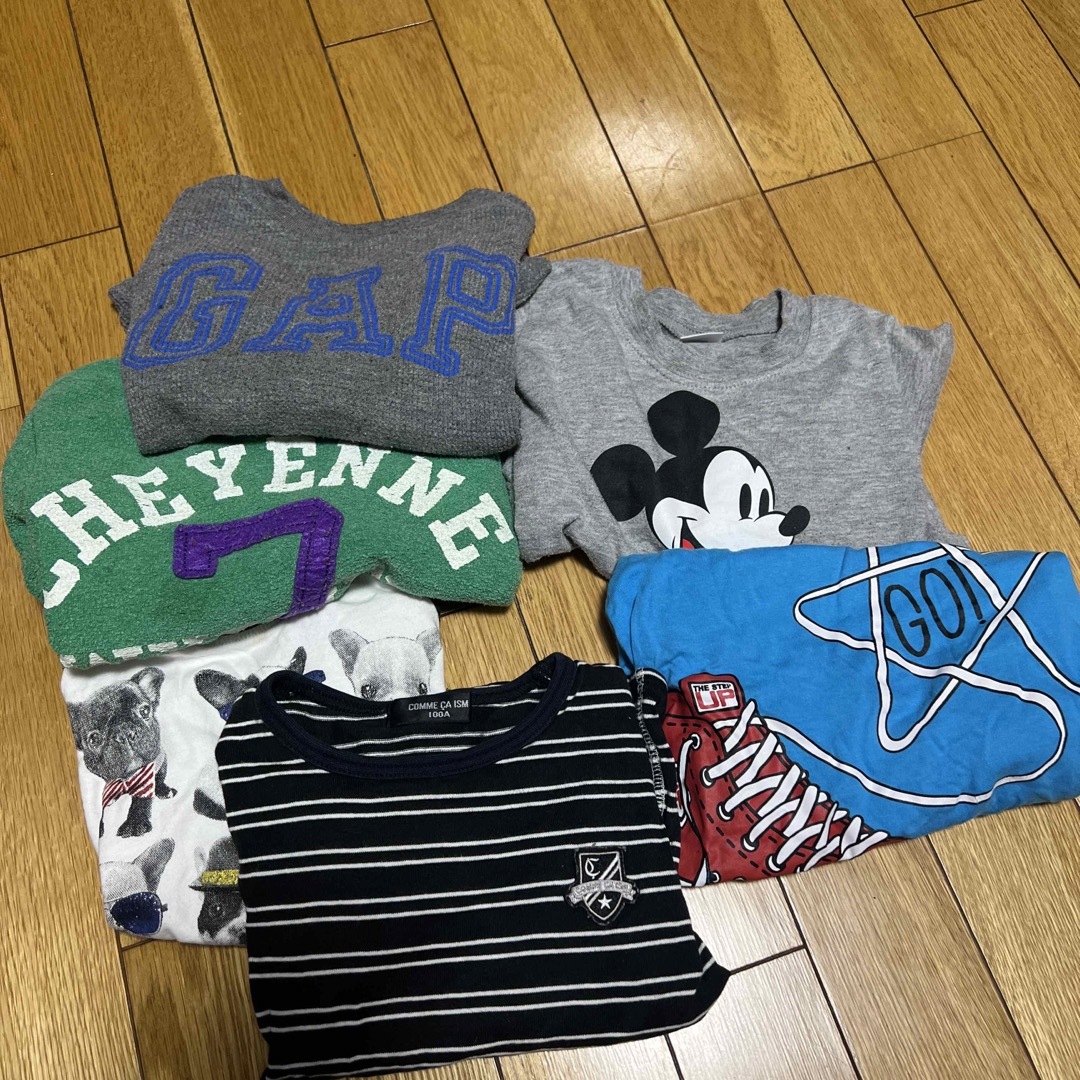 GAP Kids(ギャップキッズ)の男の子100cmまとめ売り秋冬٩( ´ω` )و♡ロンＴ キッズ/ベビー/マタニティのキッズ服男の子用(90cm~)(Tシャツ/カットソー)の商品写真