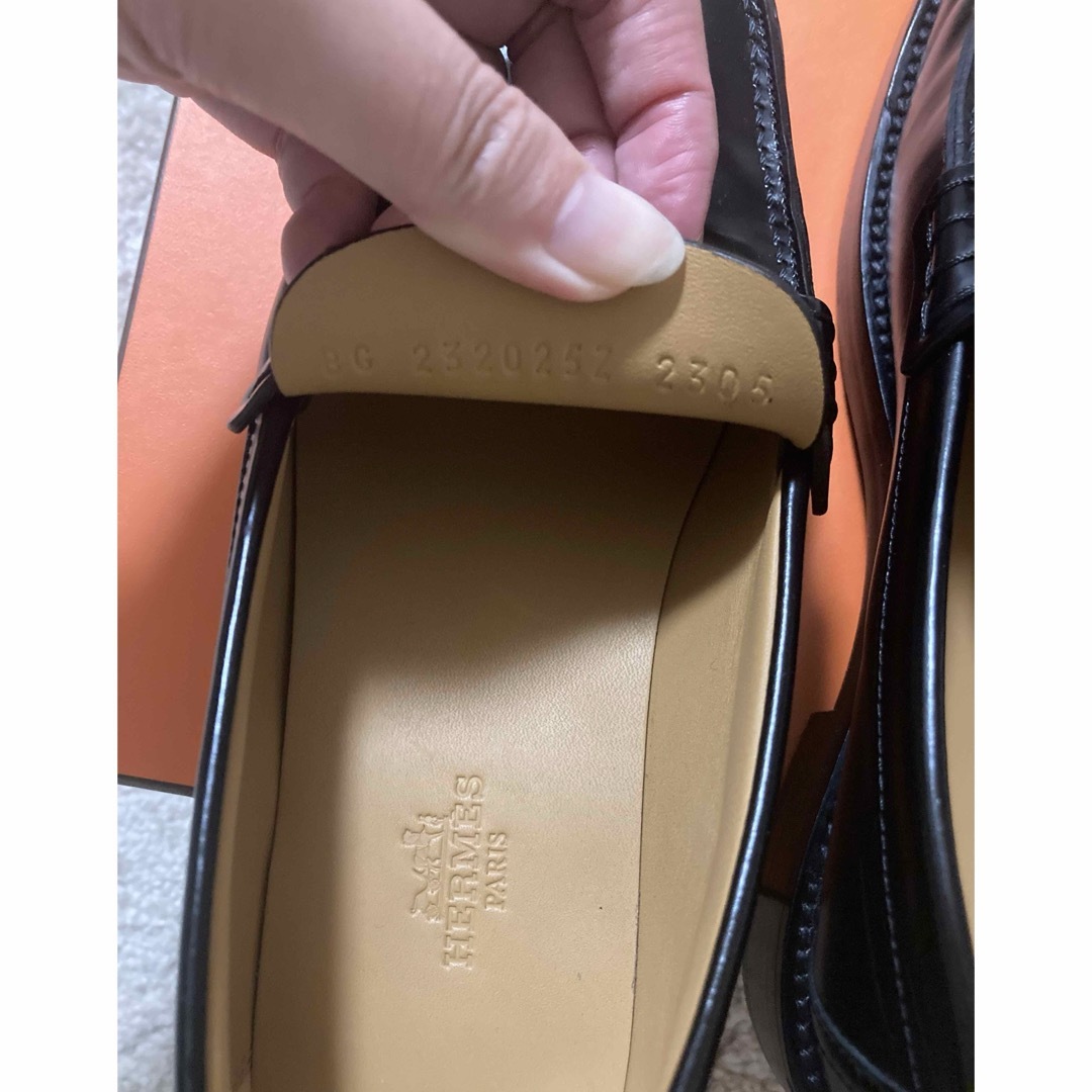 Hermes(エルメス)の値下◆美品◆ Hermes エルメス ローファー hour loafer 37 レディースの靴/シューズ(ローファー/革靴)の商品写真