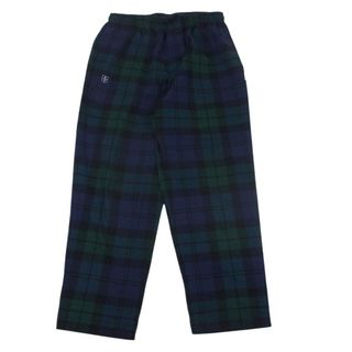 ダブルタップス(W)taps)のWTAPS ダブルタップス 22AW 222TQDT-PTM02 SEAGULL TROUSERS FLANNEL シーガル トラウザーズ フランネル チェック パンツ グリーン系 02【中古】(その他)