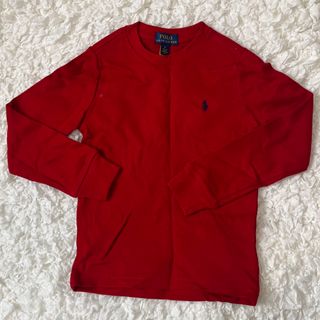 ポロラルフローレン(POLO RALPH LAUREN)のpolo Ralph Laurenコットンニット赤110(ニット)