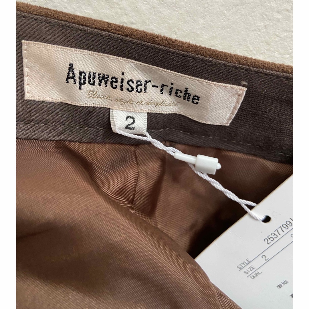 Apuweiser-riche(アプワイザーリッシェ)の未使用 Apuweiser-riche アプワイザーリッシェ ショートパンツ 2 レディースのパンツ(ショートパンツ)の商品写真