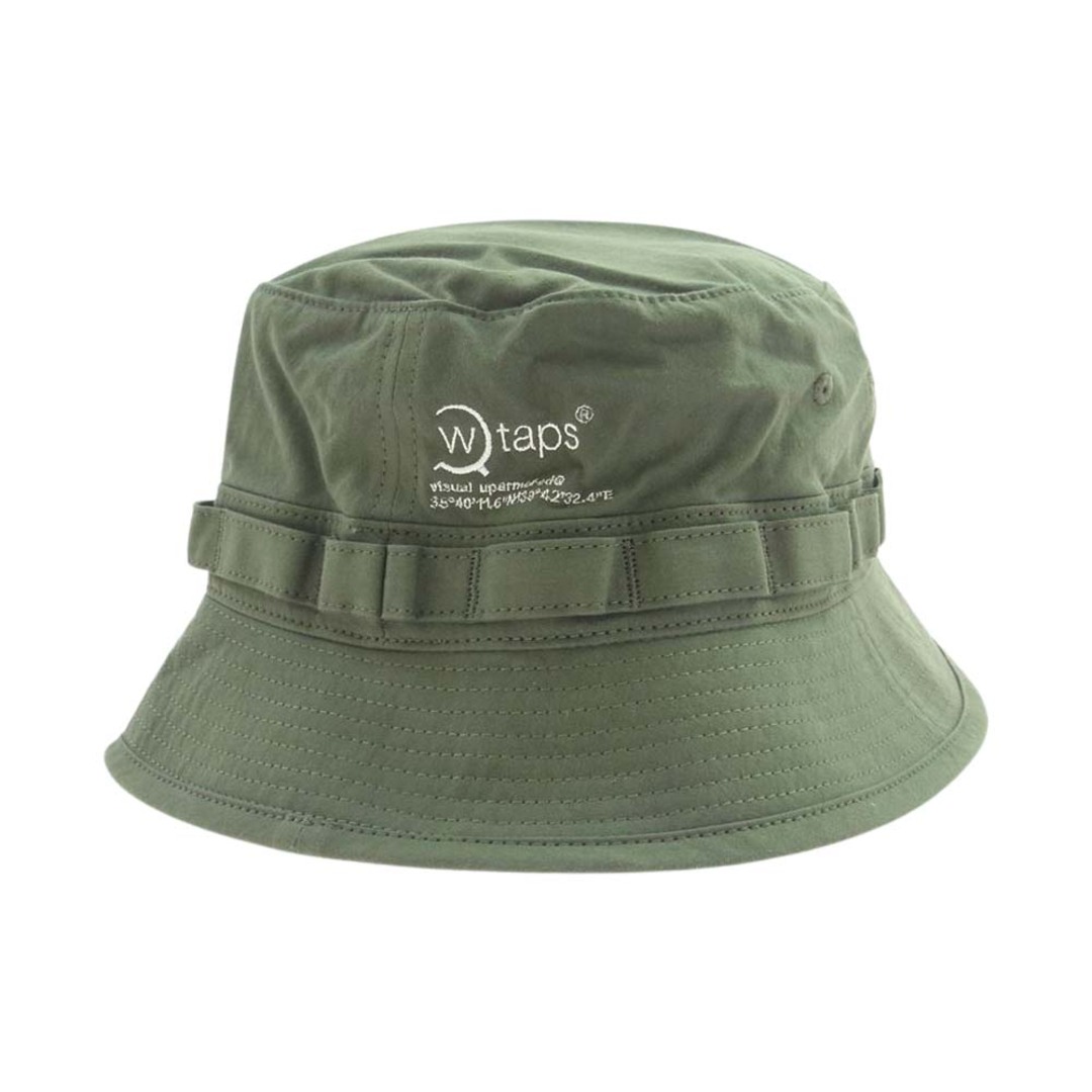 WTAPS ダブルタップス 帽子 21AW 212HCDT-HT15 JUNGLE 01 HAT ジャングル ハット オリーブ カーキ系 X03【美品】約8cm頭回り