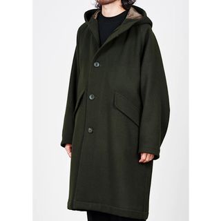 marka WOOL SOFTSERGE SHIRTCOAT markaware