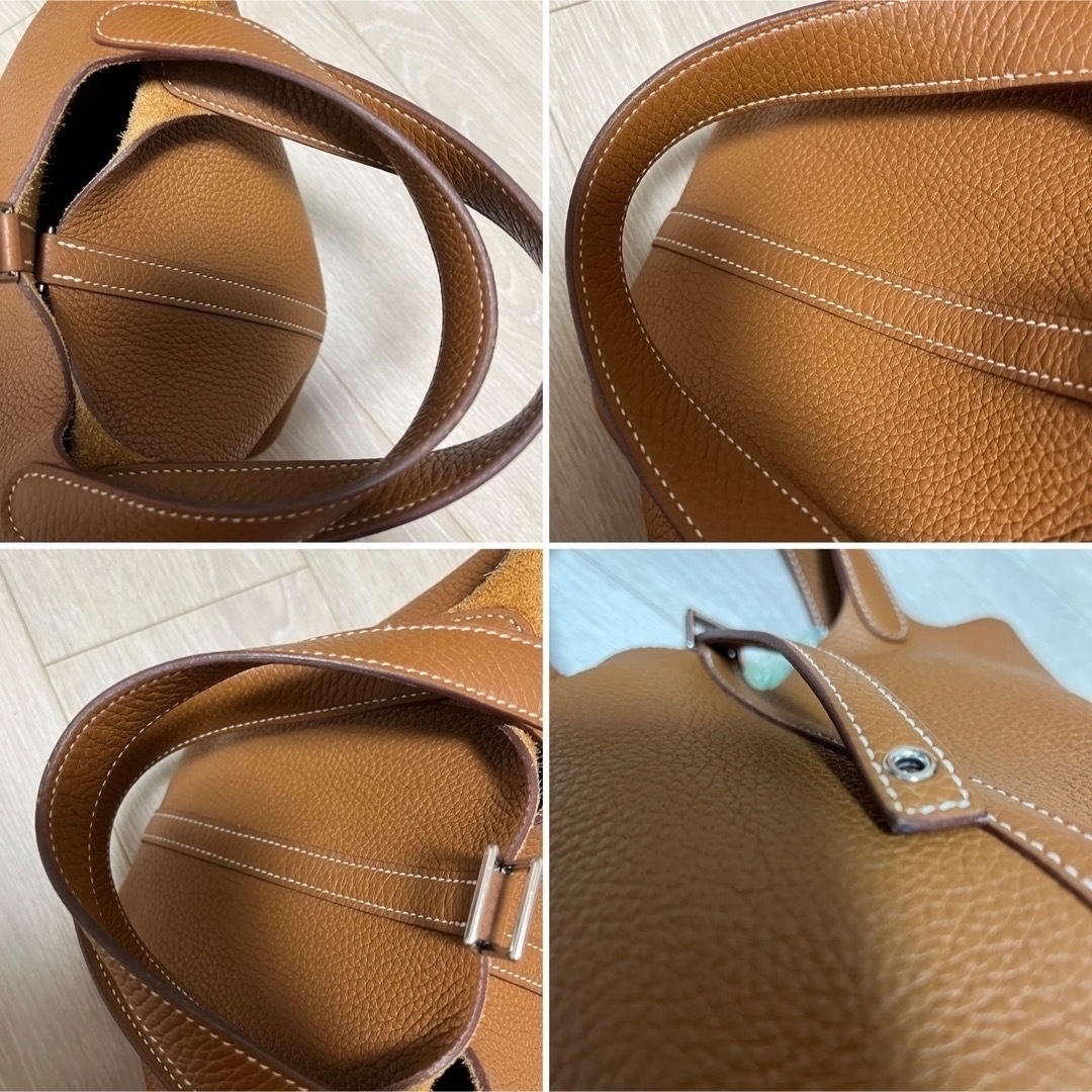 Hermes - 【美品】エルメス ピコタンロックPM ゴールド シルバー金具の ...