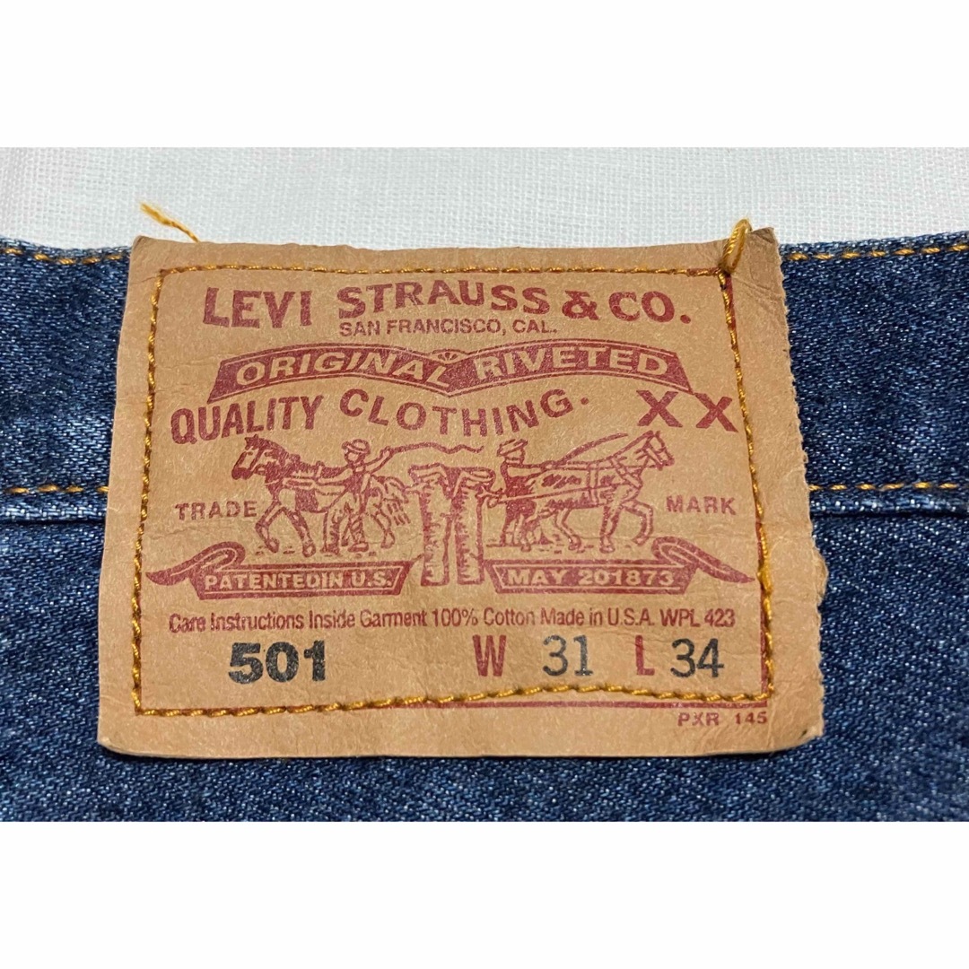 levi濃紺　vintage  90s ヴィンテージ　リーバイス501 USA製