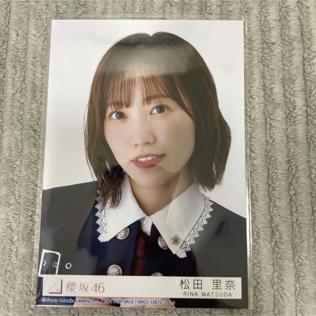 欅坂46(けやき坂46)(ケヤキザカフォーティーシックス)の松田里奈 生写真 チケットの音楽(女性アイドル)の商品写真