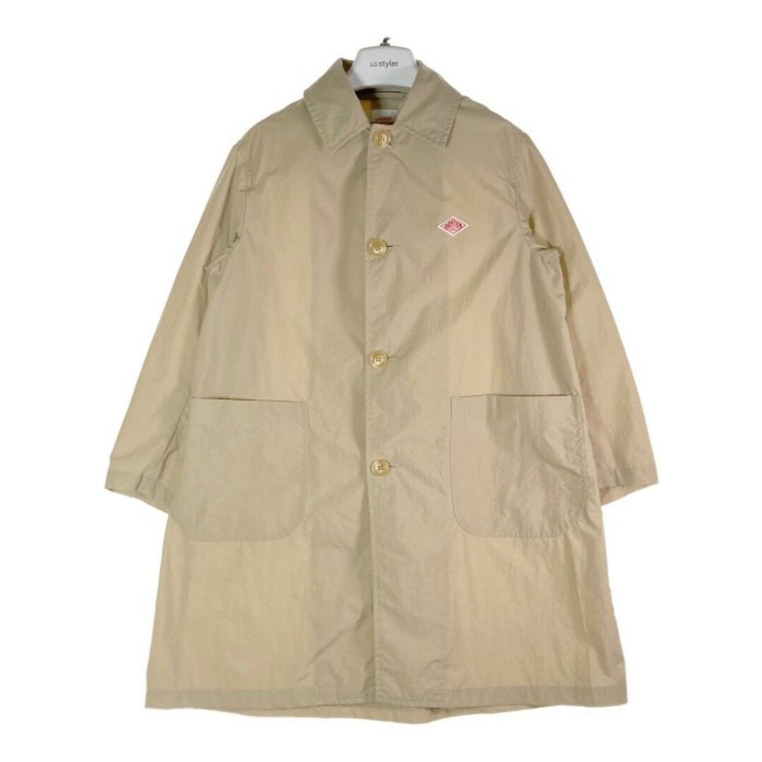 DANTON(ダントン)の★DANTON ダントン ステンカラーコート TAFFETA WORK COAT 20S-WS-001 ベージュ size34 レディースのジャケット/アウター(その他)の商品写真