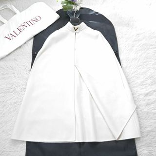 希少! VALENTINO レース×ムートン ジャケット 大きいサイズ L～XL