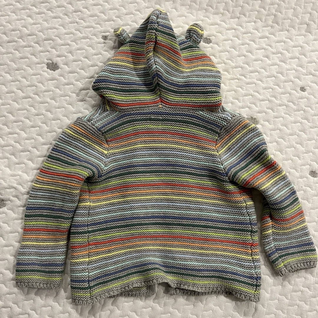 babyGAP(ベビーギャップ)のbaby  GAP  カーディガン　パーカー　12-18monthe（80cm） キッズ/ベビー/マタニティのベビー服(~85cm)(ジャケット/コート)の商品写真