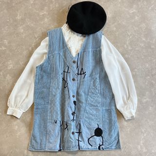 ロキエ(Lochie)のused レトロ デザイン ベスト 古着 ヴィンテージ vintage(ベスト/ジレ)