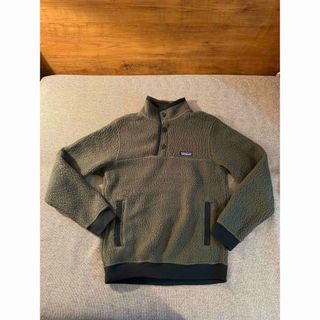 パタゴニア(patagonia)の超美品 patagonia シアーリングボタンプルオーバーボアフリース(ブルゾン)