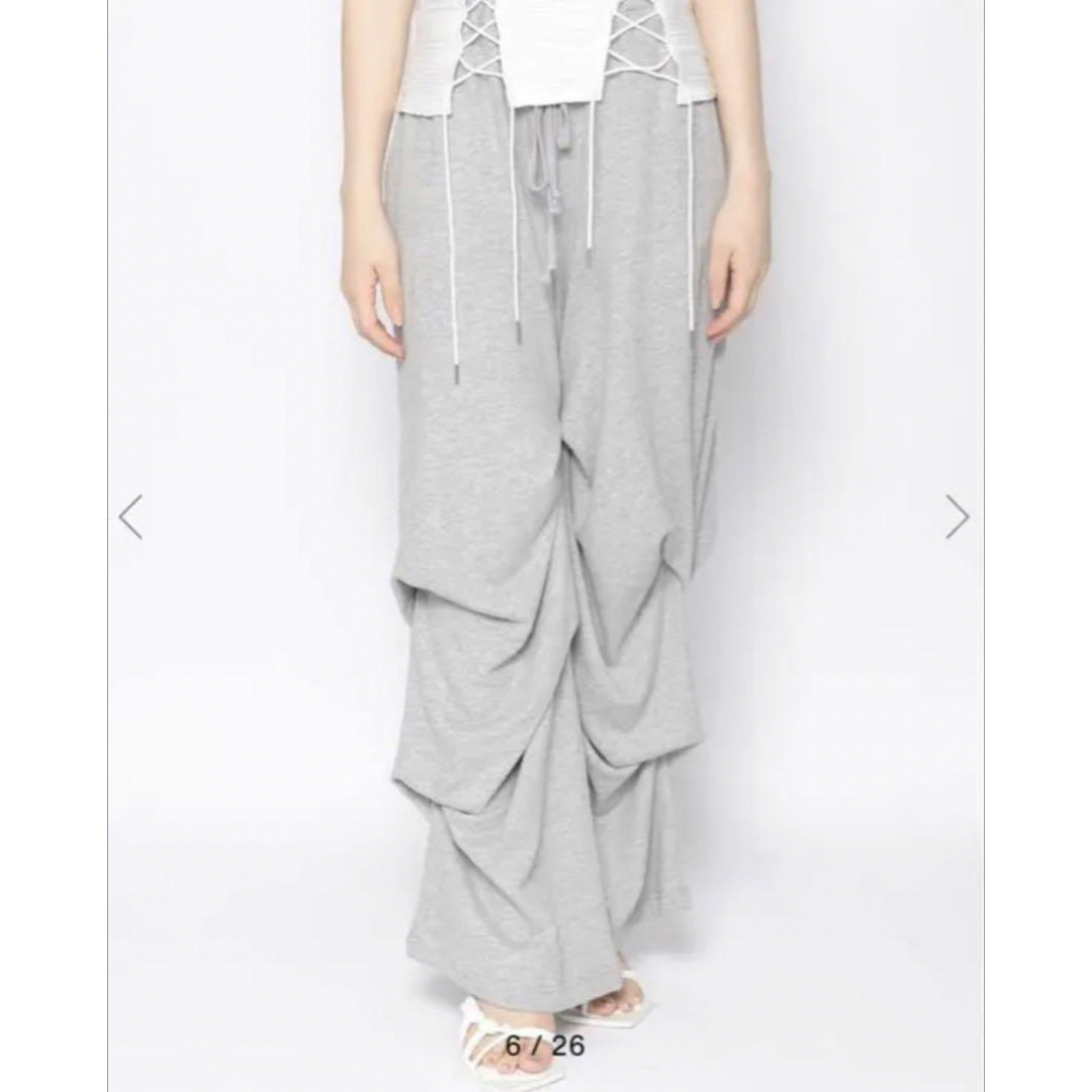 レディースメルトザレディ melt the lady tuck sweat pants レディースメルトザレディ melt the lady tuck sweat pants