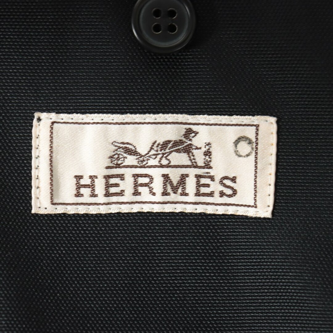 Hermes(エルメス)のエルメス セリエ コットン×ナイロン 52 ブラック メンズ その他アウタ メンズのジャケット/アウター(その他)の商品写真