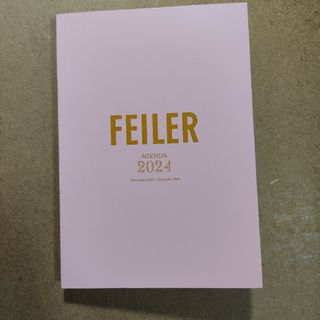 フェイラー(FEILER)の未使用品、手帳のみ☆GLOW 2023年12月号　　 付録☆FEILER(カレンダー/スケジュール)