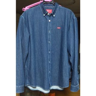 Supreme Small Box Twill Shirt denim